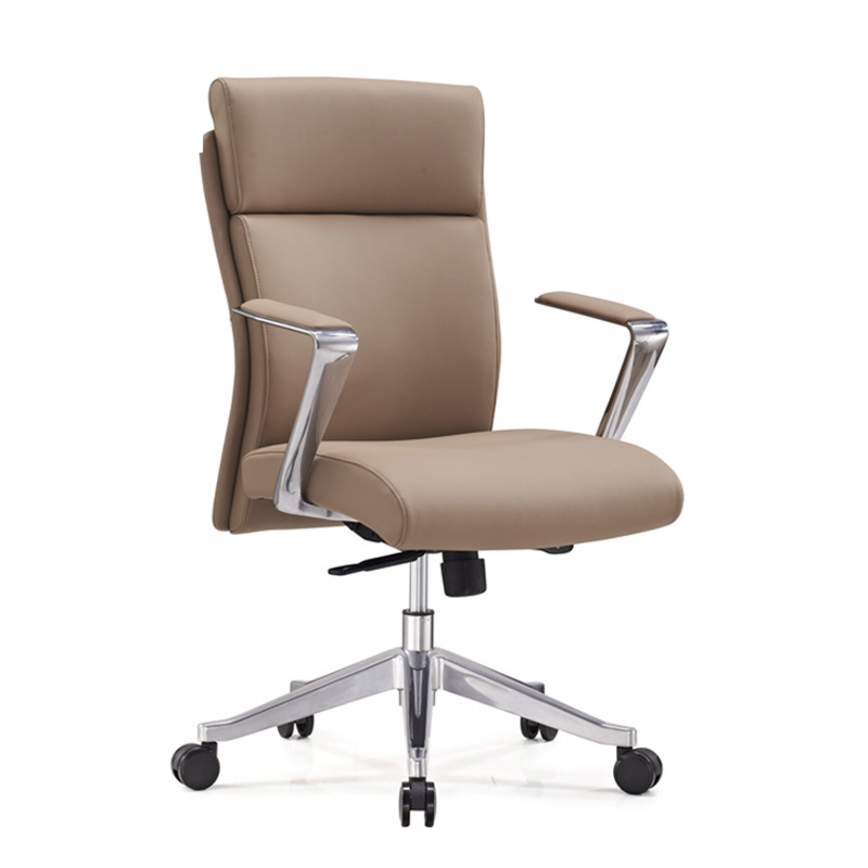 product-B1511 Staff Office Chairs With Armrest Seat Leather-Furicco-img-1