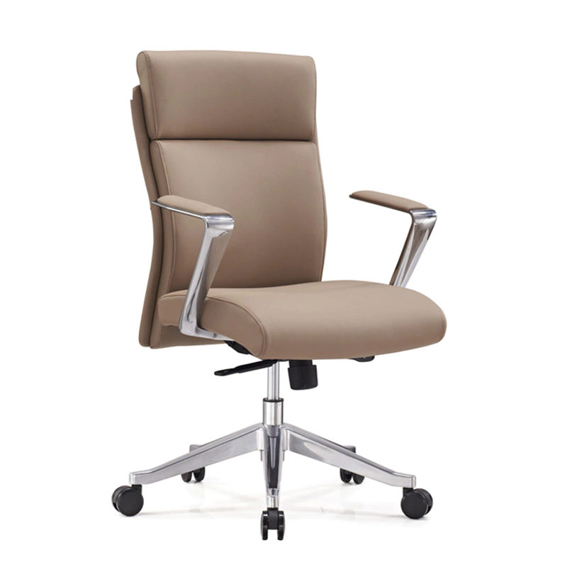product-B1511 Staff Office Chairs With Armrest Seat Leather-Furicco-img-1