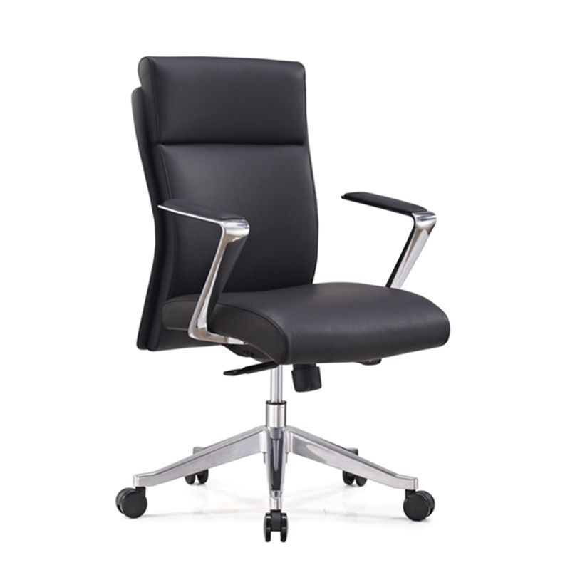 product-Furicco-B1511 Staff Office Chairs With Armrest Seat Leather-img