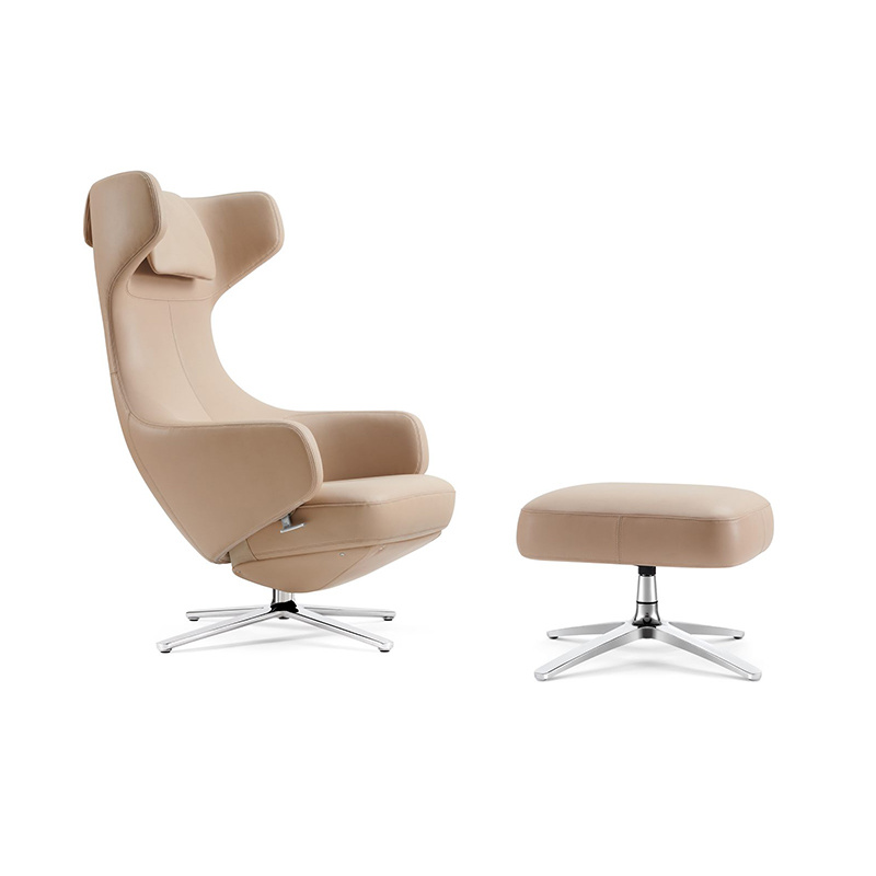 product-F1903 + T1903 Modern Cashmere Hotel Leisure Lounge Chairs With Locked Function-Furicco-img-1