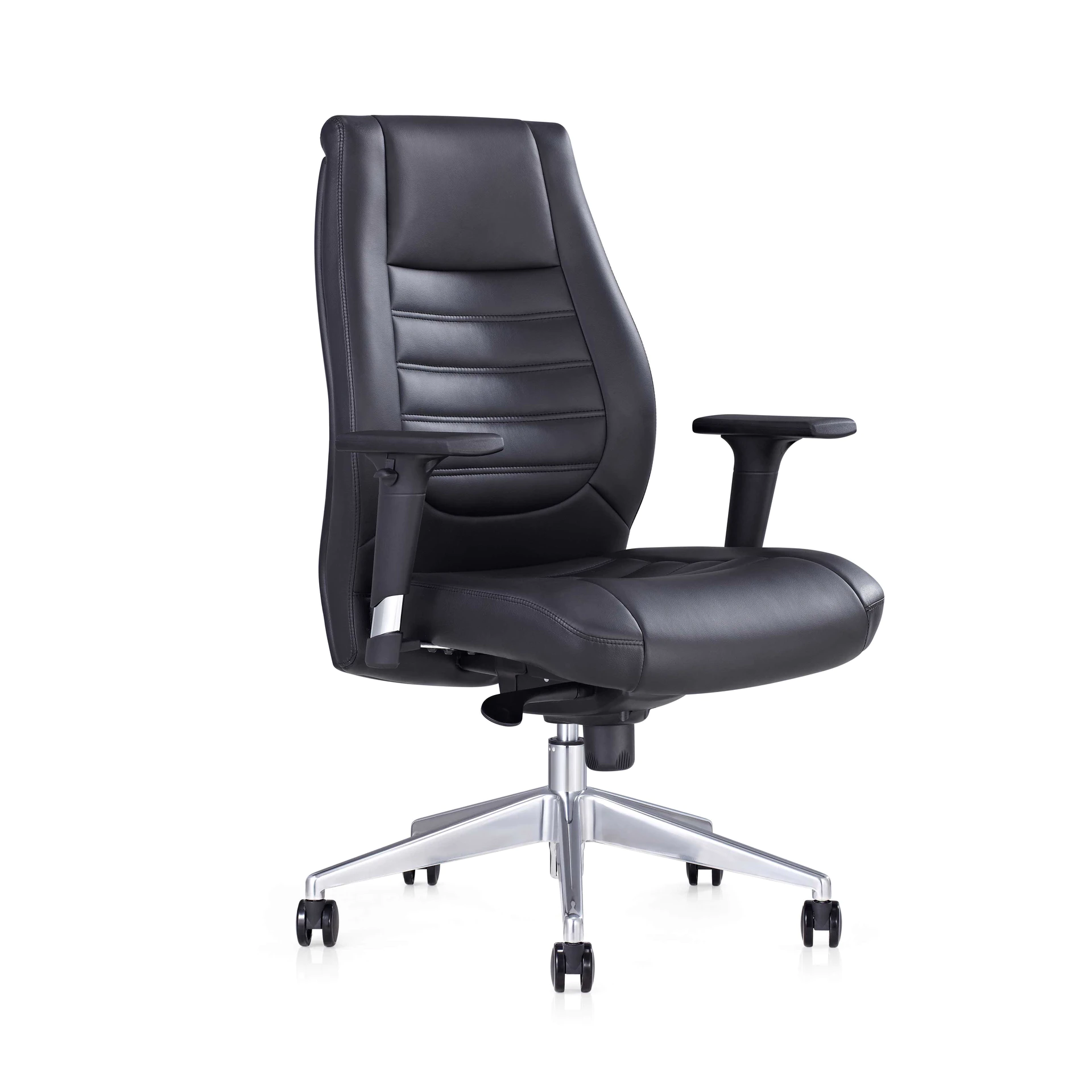 product-Furicco-wholesale cheap mid-back office chair swivel with armrest B1802-img