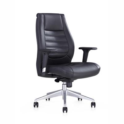 wholesale cheap mid-back office chair swivel with armrest B1802
