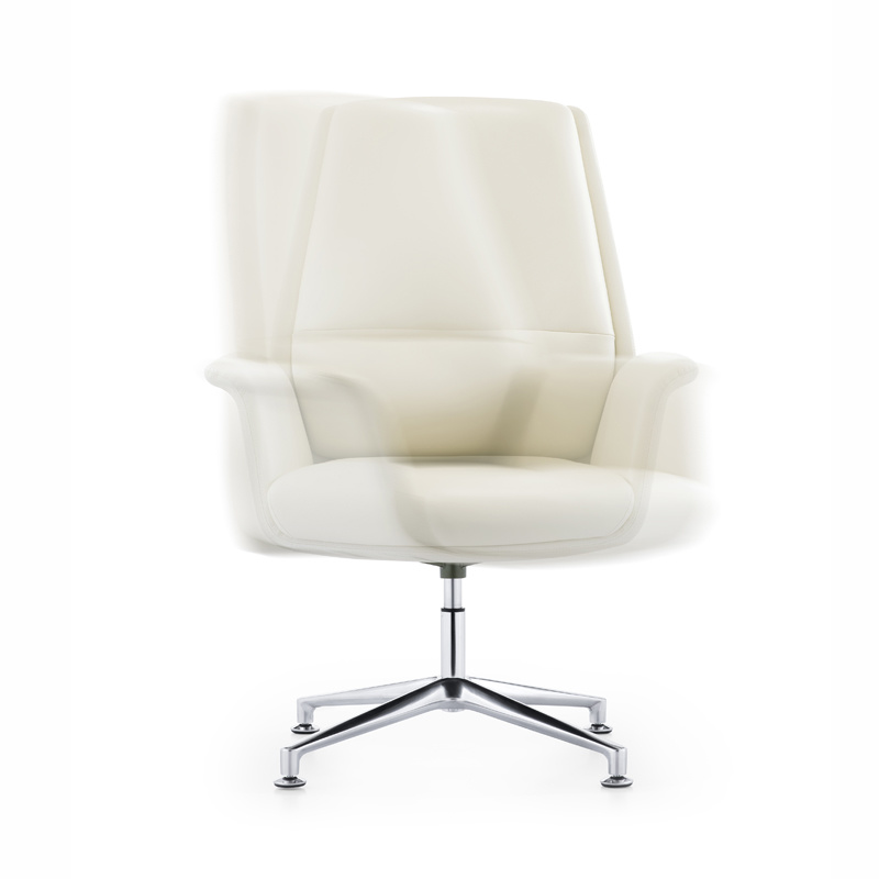 product-white leather conference office chairs foshan manufacturer C1612-Furicco-img-1