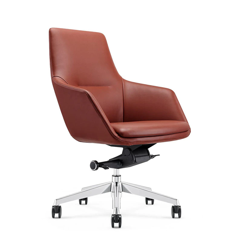 product-Furicco-Superior Ergonomic Reclining Staff PU leather Office Chair B1908-img
