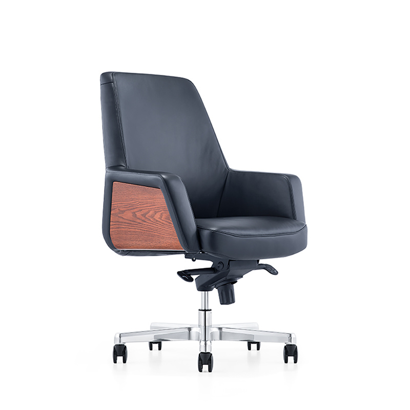 product-Furicco-Upholstered Office Leather Work Staff Chairs B1712-img