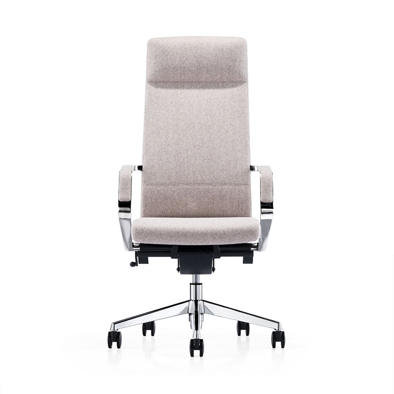 product-Furicco-Height Adjustable Office Leather Managers Chair with Padded Arms A1811-img-1