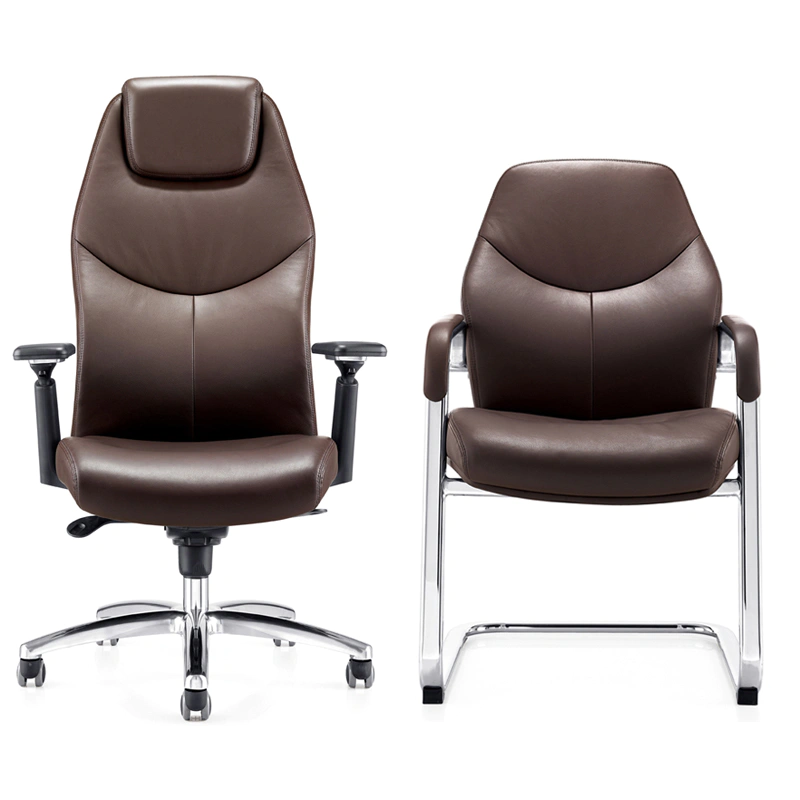 product-Armrest office meeting chair comfortable without wheels F395-Furicco-img-1