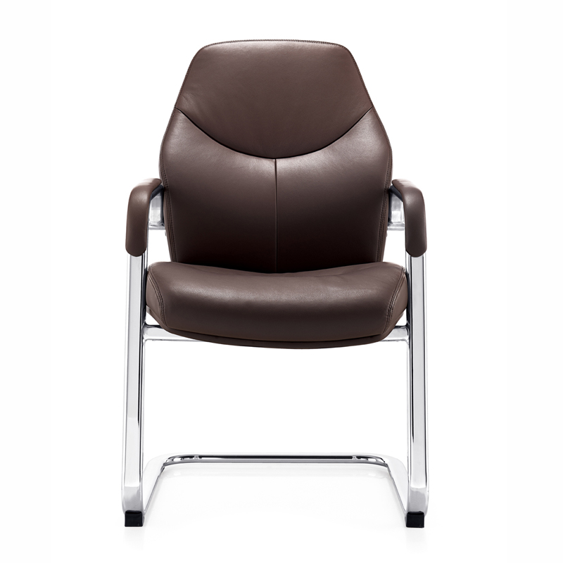 Armrest Office Meeting Chair Comfortable Without Wheels F395 | Furicco