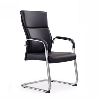 Simple visitor waiting PU chairs for office 8334A