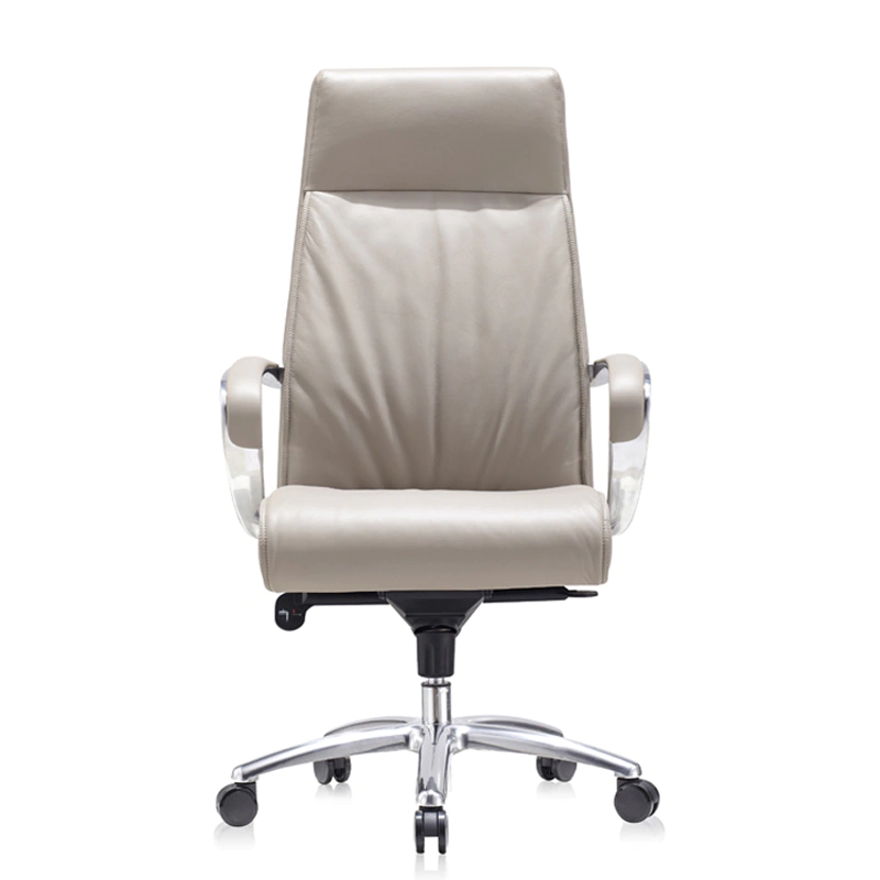 product-Luxury brown leather modern swivel conference executive office chair 9164-Furicco-img-1