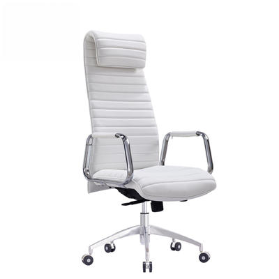 Metal swivel base manager director high back chair 9186