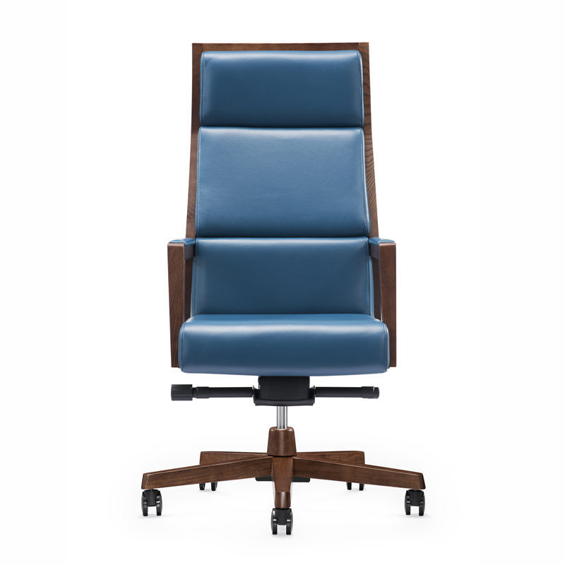 product-Furicco-Rolling big tall boss chairs with wood armrest and base A1601-img