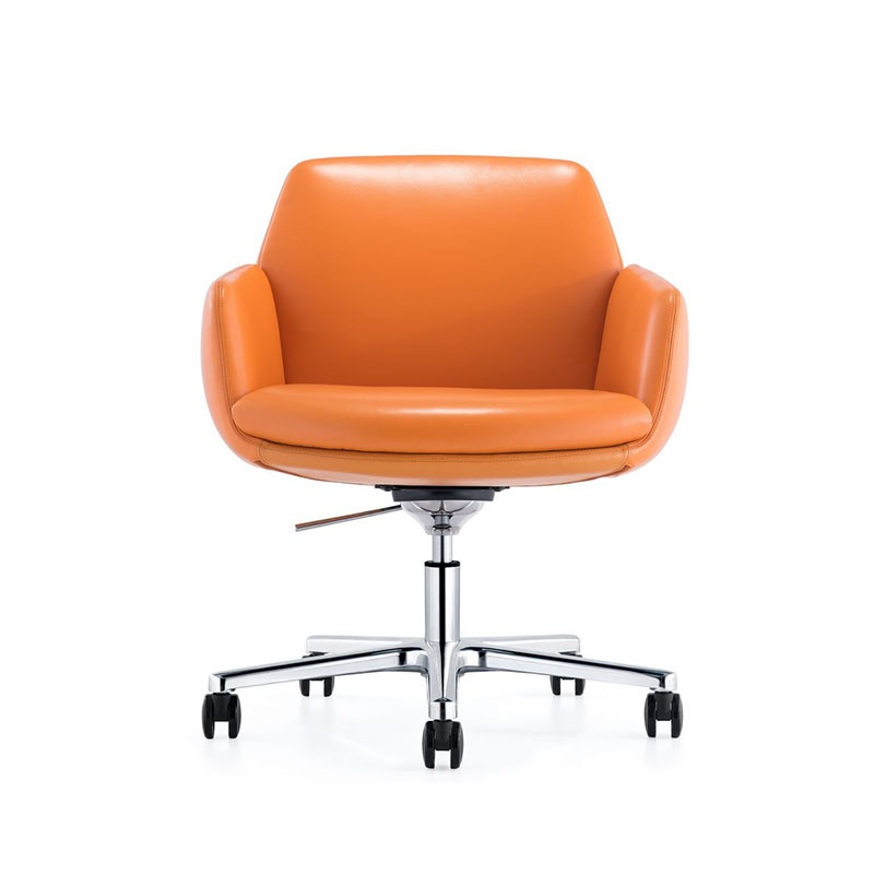 product-Affordable Conference Room Leather Fabric Chairs with Castors B1720-Furicco-img-2