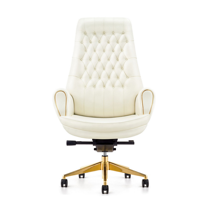 VERYKE Office Chair, Office Chair Gold, Executive Office Chair