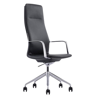 New simple modern high back office chair with armrest