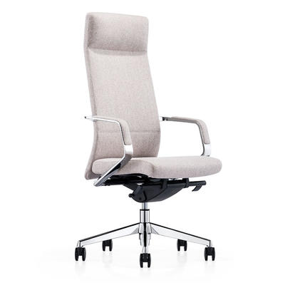 Height adjustable office manager chair with armrest