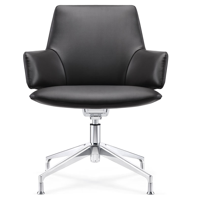 product-Furicco-New leisure and comfortable four-star foot conference leather chair-img