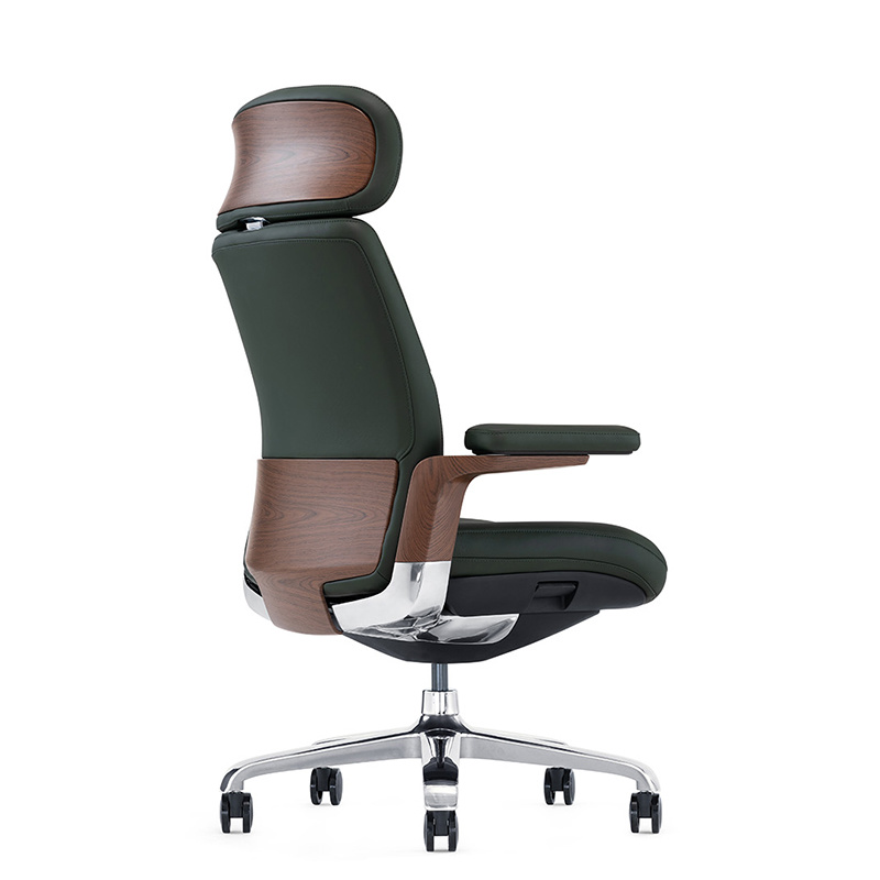 product-Purchasing Foshan Commercial Furniture Custom Strong High Range Green Office Chair For Manag-1