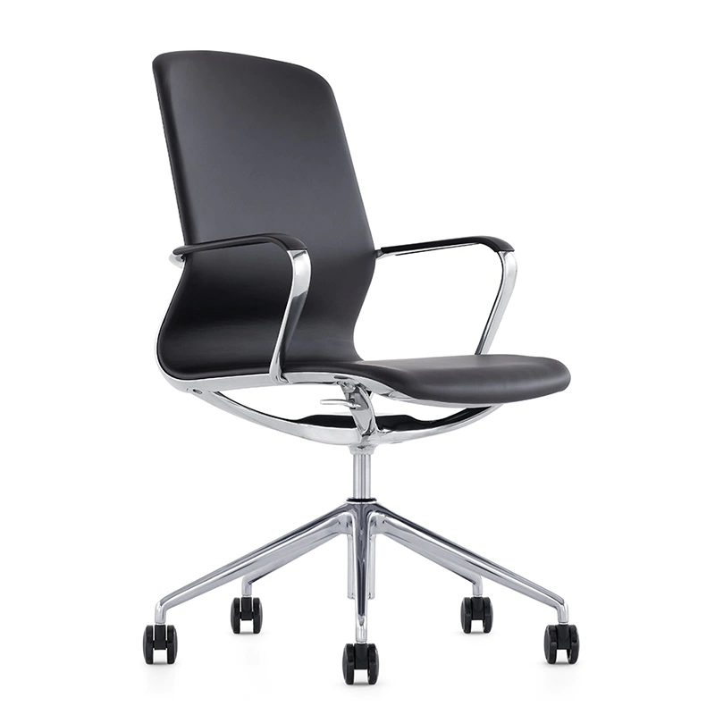 product-Furicco-FURICCO High Class Revolving Meeting Room Conference Low Back Leather Office Staff C