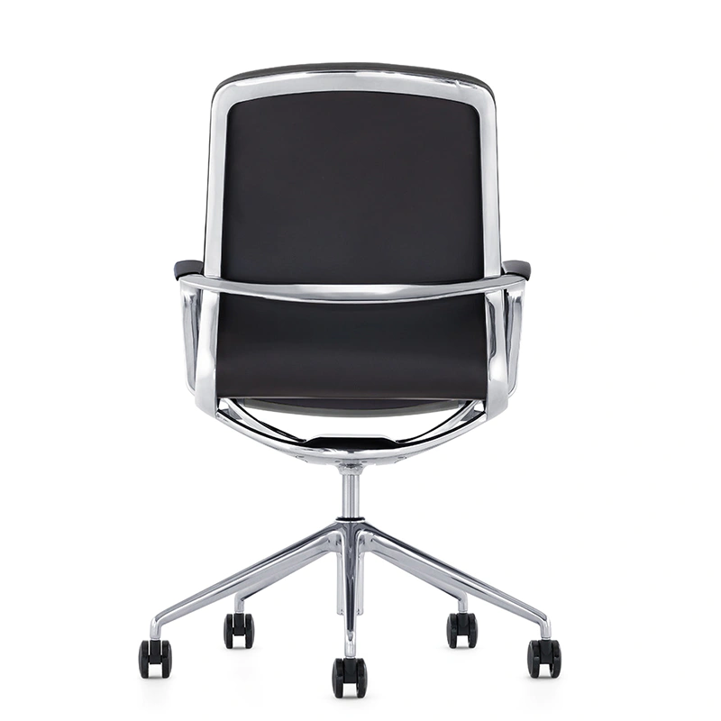 product-FURICCO High Class Revolving Meeting Room Conference Low Back Leather Office Staff Chairs FK-1