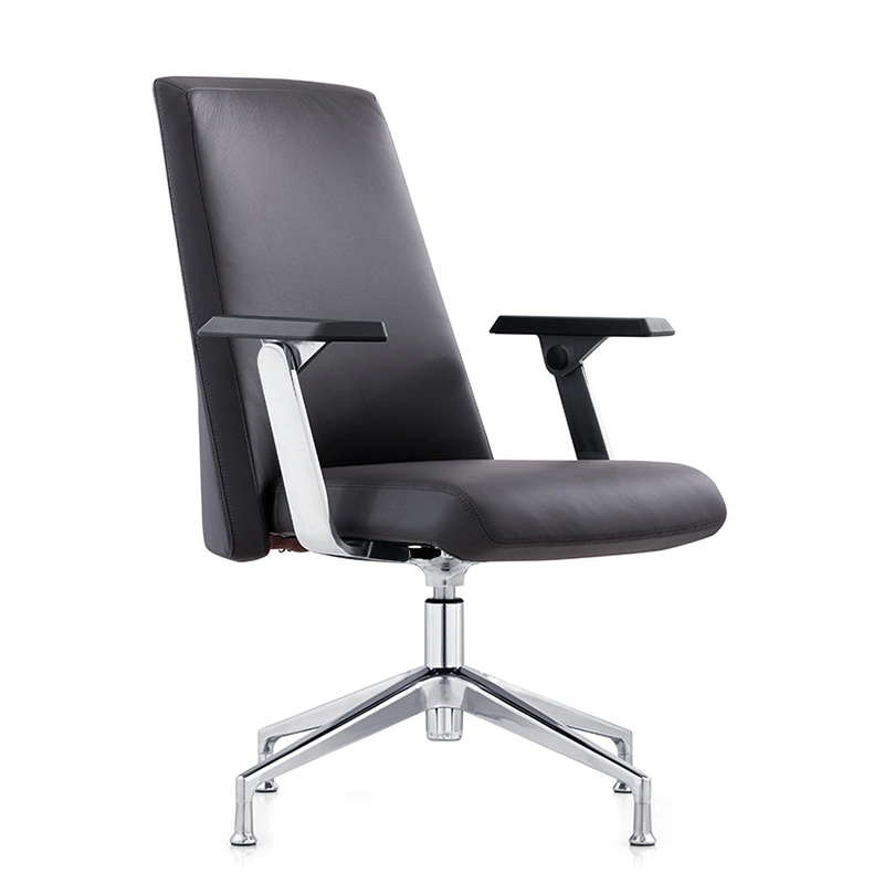 product-Furicco-Hot Selling Comfortable Bow Ergonomic Office Chair Leather Office Stainless Steel fi