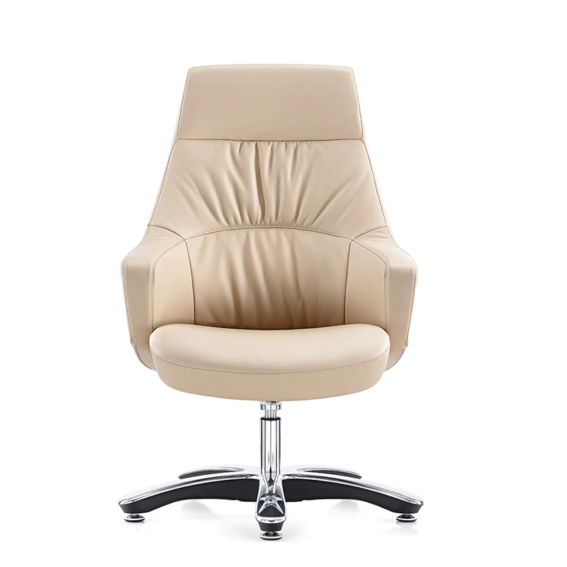product-Factory Customized PU Leather Office Chair Back Ergonomic Swivel Chair Wholesale C2208-Furic-1