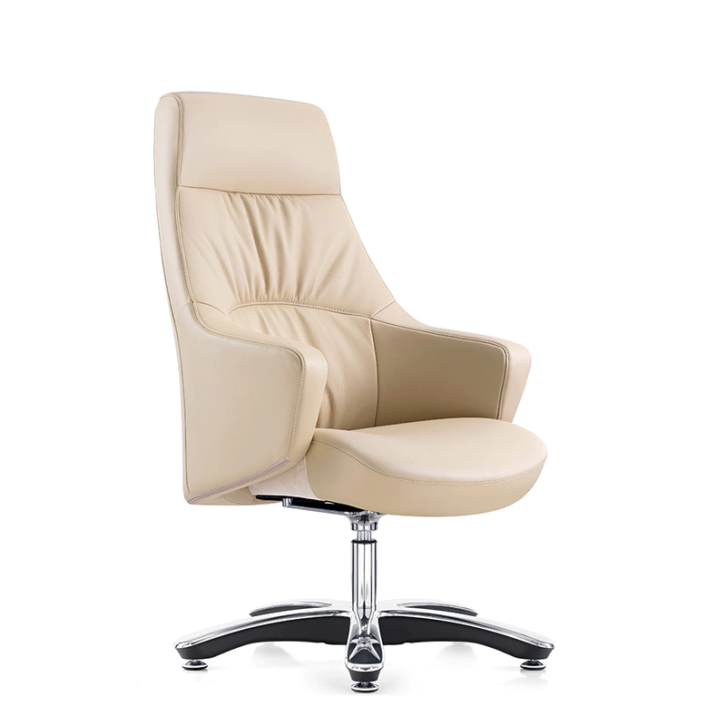 product-Furicco-Factory Customized PU Leather Office Chair Back Ergonomic Swivel Chair Wholesale C22