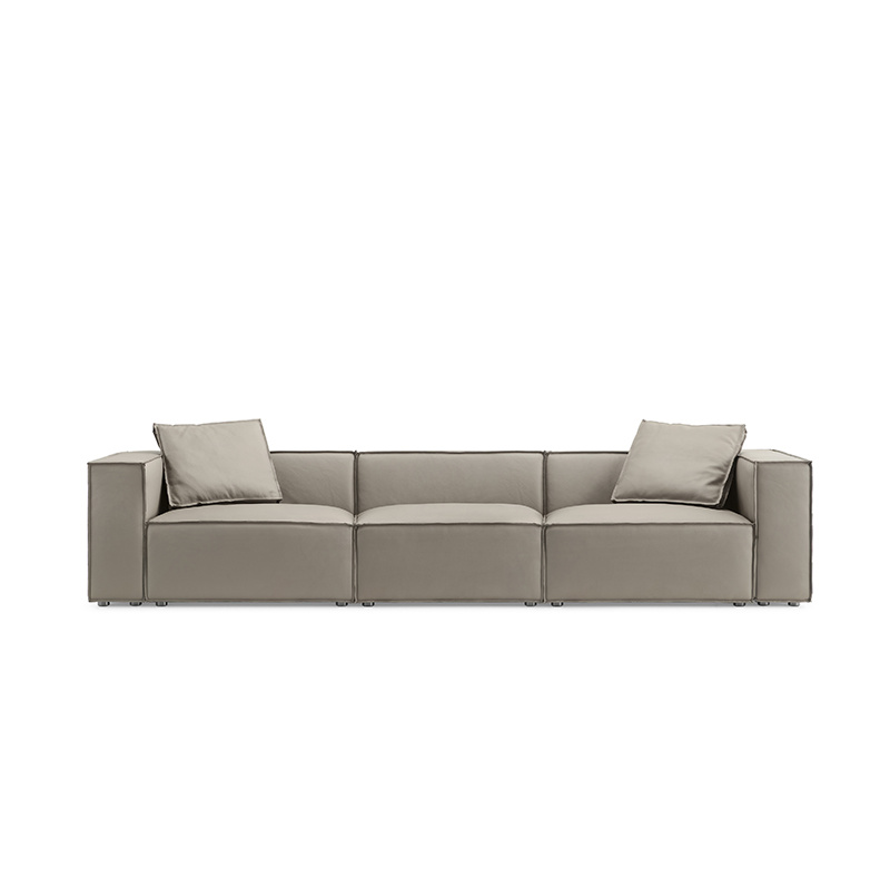 product-Elegant Top Quality Home Furniture Couch Modern Design L Sofa Sectional For Living Room Luxu-1
