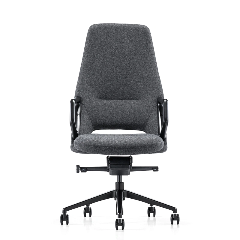 product-FURICCO High Quality Aluminium Armrest Comfortable Swivel Executive Leather Office Chair A18-1