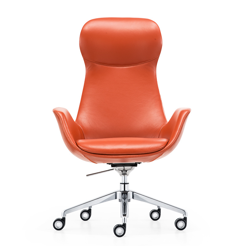 product-high back red leather leisure designed swivel chairs A1703-Furicco-img-1