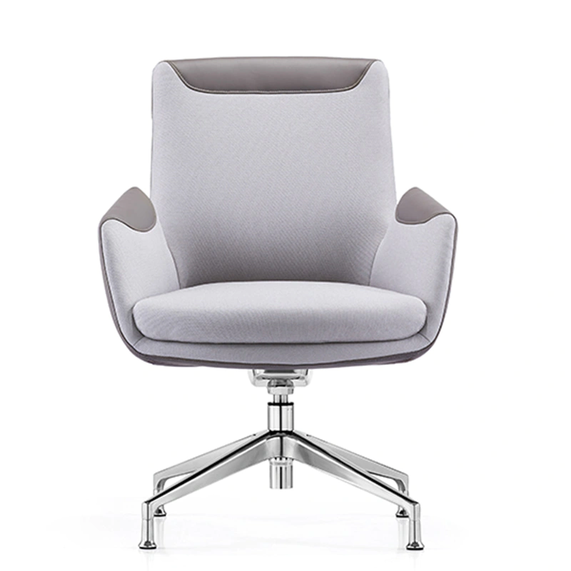 product-High quality executive metal frame low back colorful PU leather office padded chair C1726-1--1