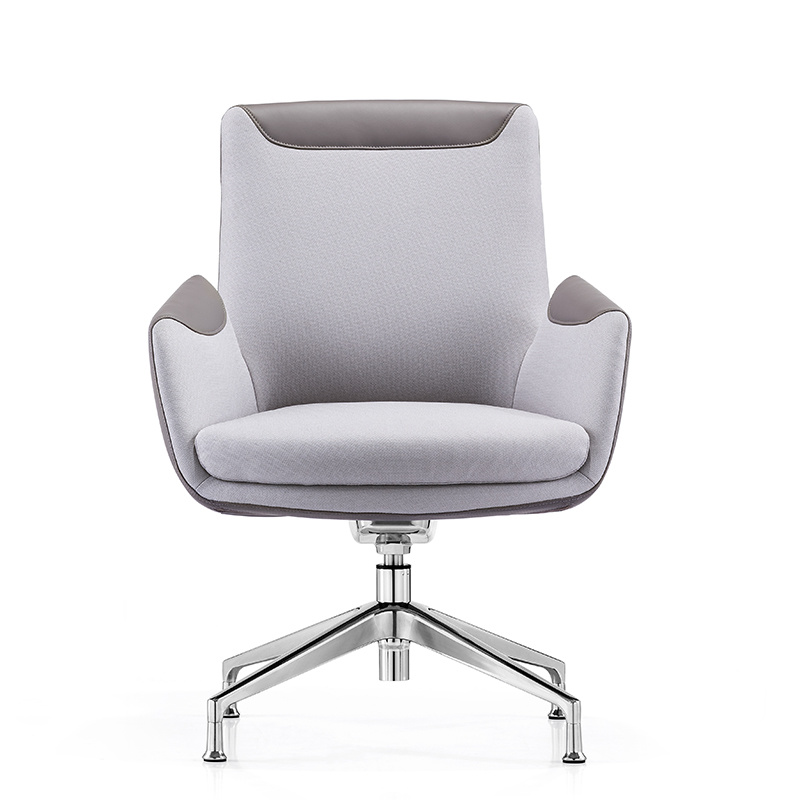 product-Popular design conference room middle back office furniture import pu leather office chairs -1
