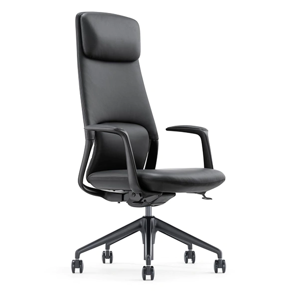 product-Furicco-FURICCO Best Manager Executive Chair Furniture Boss Revolving Spray Black Leather Of