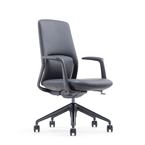 product-Furicco-FURICCO Professional Commercial Furniture Revolving Leather Staff Office Chair FK012