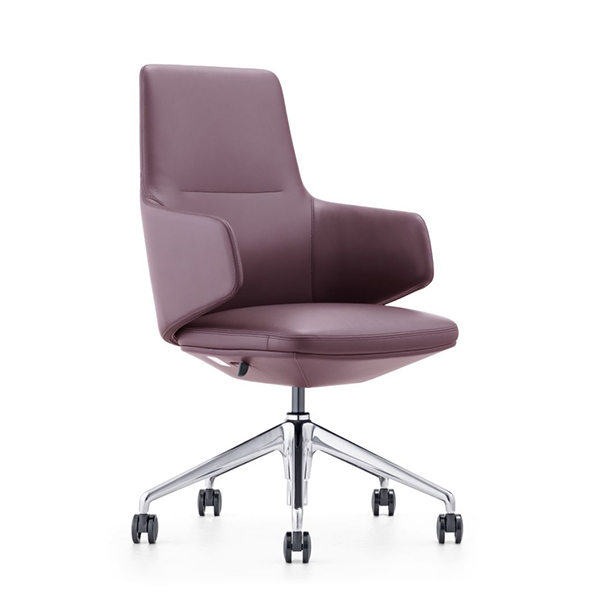 product-Furicco-FURICCO Professional Business Furniture Swivel PU Leather Staff Chair Conference Vis